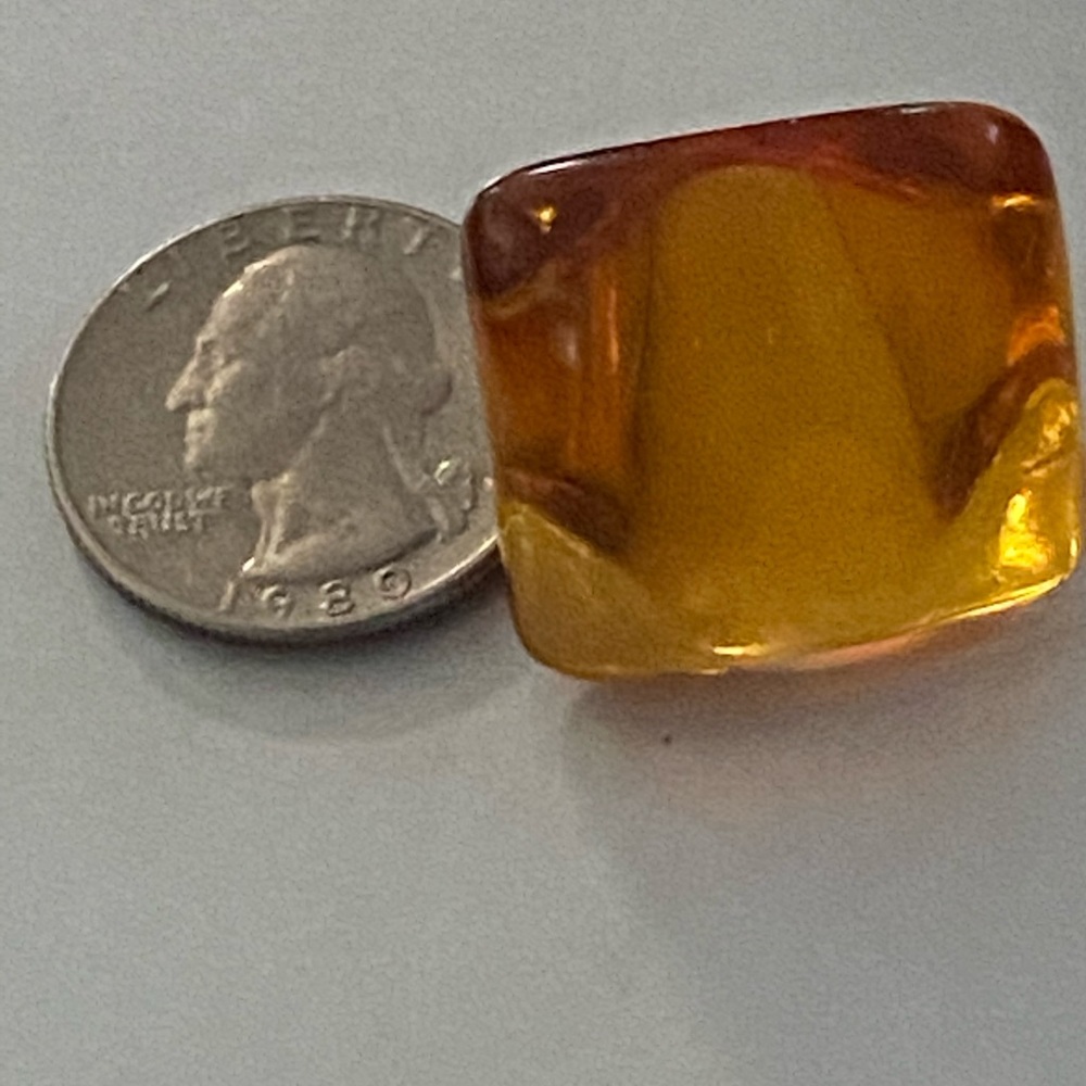 Faux Amber ring